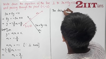 Equation of a Straight line Exercise 12.2 Q 17 Class X ICSE |IIT Write down the equation of the line