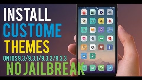 NEW How to install custome Themes On IOS 9 - 9.2.1 - 9.3.3 FOR FREE (no jailbreak)