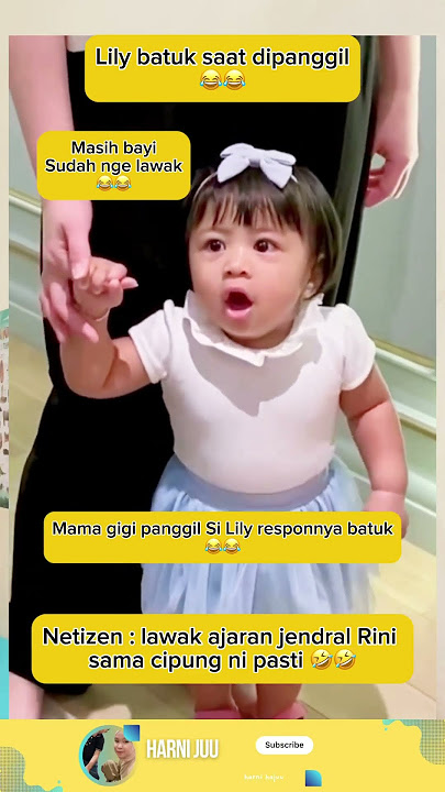 Lily respon batuk saat mama gigi manggil 😂 #nagita #nagitaslavina1717 #raffinagita