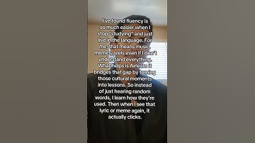 Learn from the culture, not just the course. 🎵 #airlearn #languagelearning  #bluecat #learn