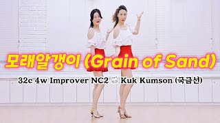 #임영웅_모래알갱이 라인댄스 | Grain of Sand Line Dance | 안무 국금선 | Improver NC2