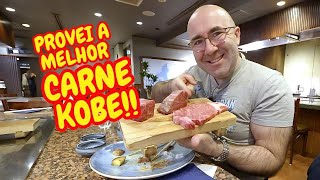 Provando carne de Kobe no Japão: mais de 1100 €/kg! | Tour Gastronômico pelo Japão