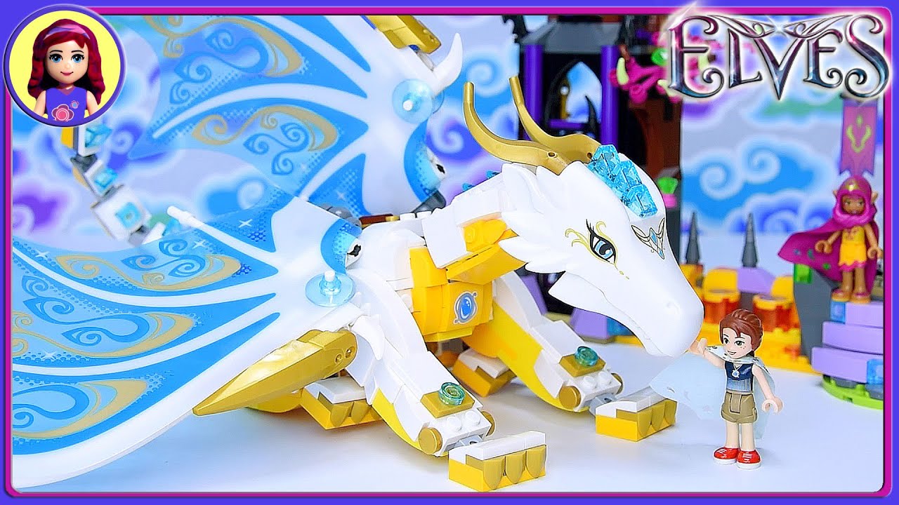 Forpustet Understrege sikkerhed Elves Queen Dragon's Rescue Lego Build Part 2 Review Silly Play - Kids Toys  - YouTube