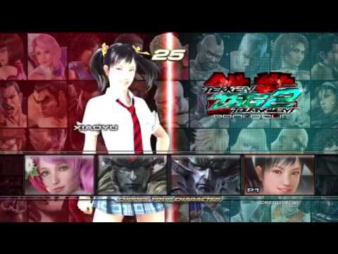 Tekken X Street Fighter - Character Select Screen by mieszko1012