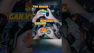 🔥⚡ GAN V100 vs RS3M V5 MAGLEV practice race this is your sign to enjoy the grind #SpeedCubing