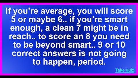 Test Your Knowledge: 10 Fun Quiz Questions You Can