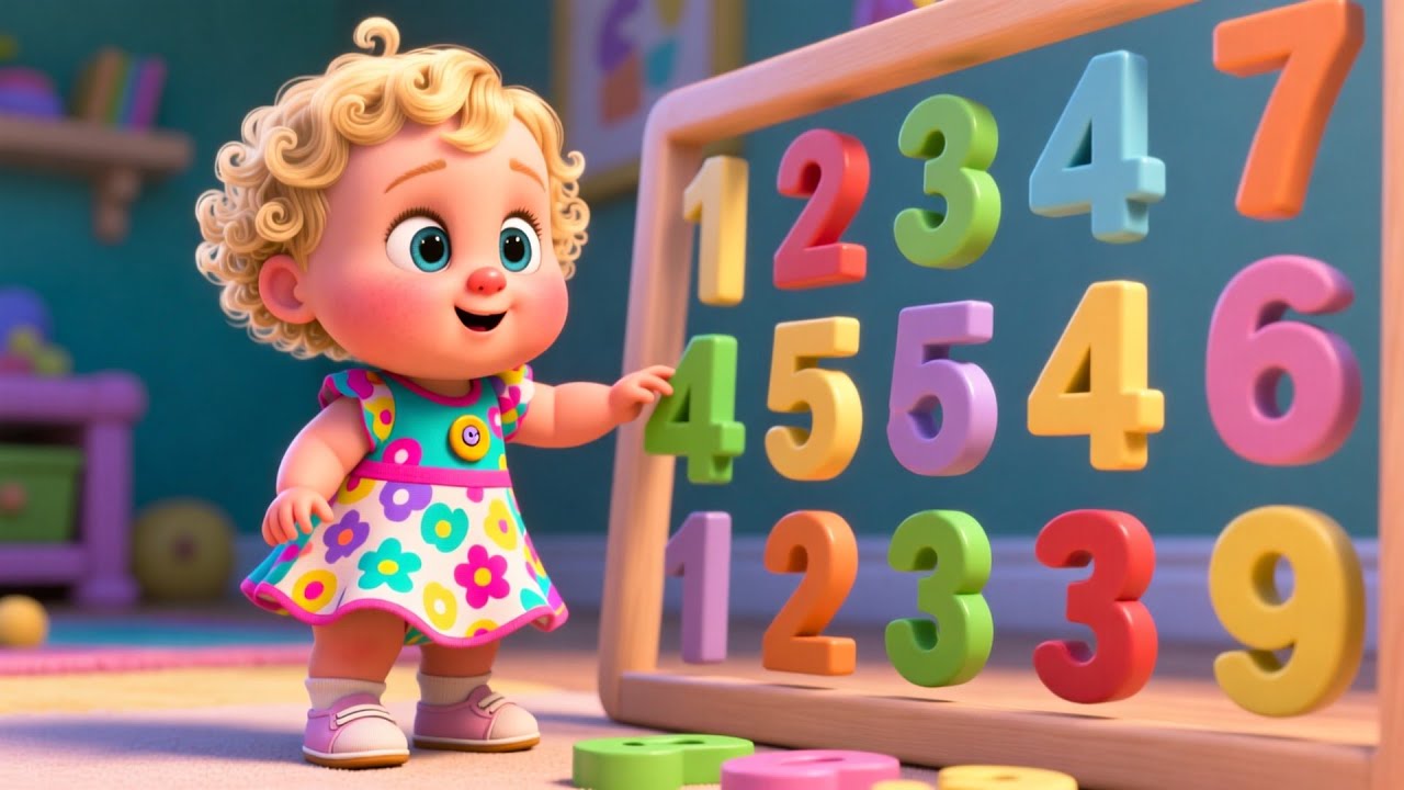 Baby Counting Playground 🔢🎉 Fun Numbers Song | Learn Counting for Kids