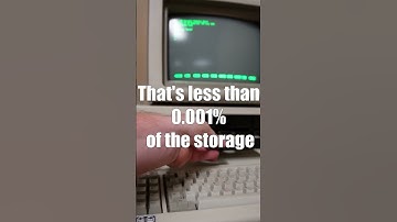 IBM 5150: Floppy Disks vs. USB Drives 💾💡 #TechEvolution