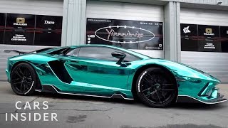 How Celebrities' Supercars Are Wrapped