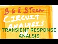 25 March 2026.Class 95. Transient analysis RC series ckt  step. Input response circuit Analysis