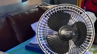 6 Comfort Zone Desk Fan