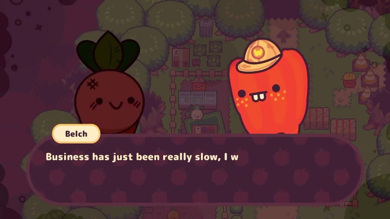 Dumpster diver Trophy - Turnip Boy Commits Tax Evasion