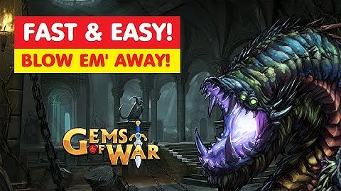 Gems of War Underspire! Fast and Fun Team! Best Guide and Strategy?