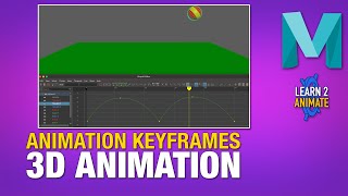 Animating Keyframes in Autodesk Maya 2022. Beginner Tutorial.