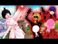 [Miraculous Ladybug] Heroes turn into Kwamis (fan animation)