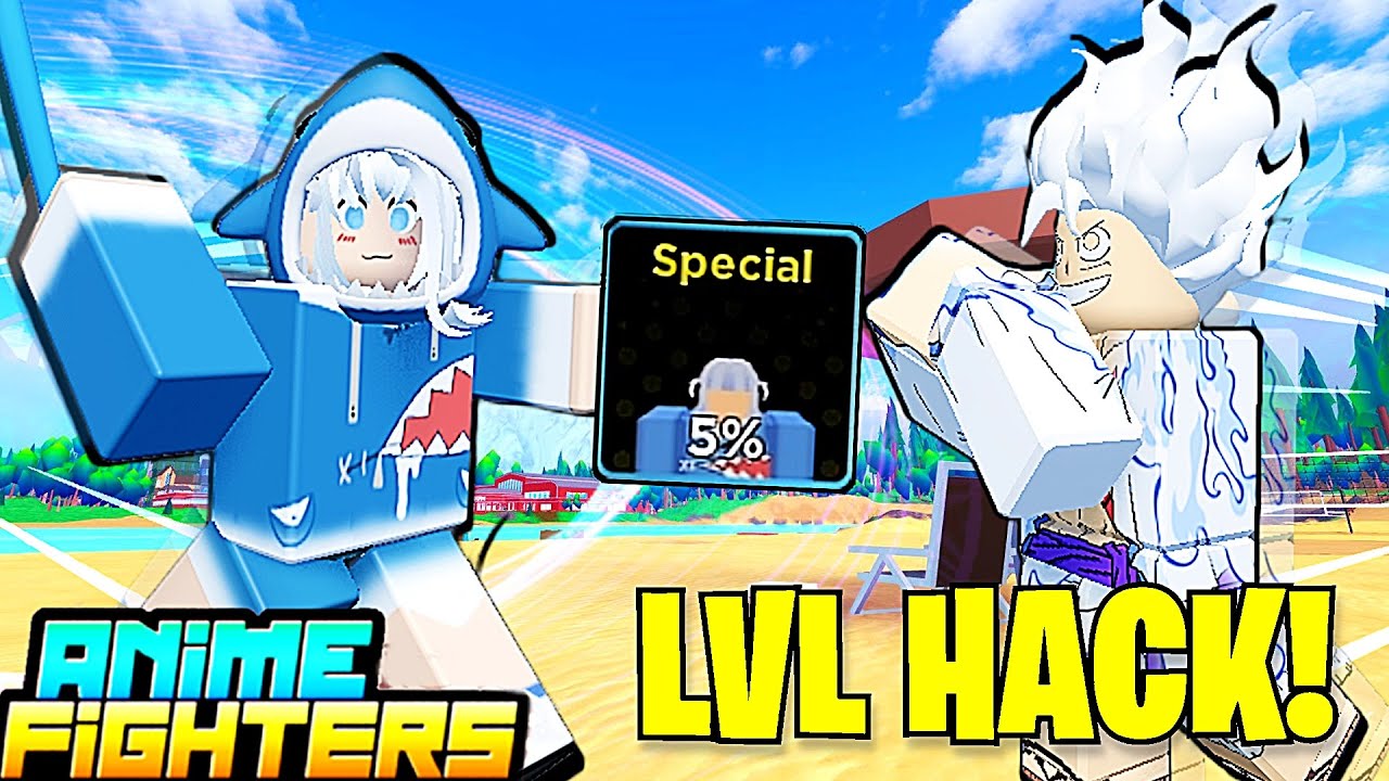 SUMMER Event LEVEL HACK + EXCLUSIVE 5% Summer ROBUX STAR Unit In Anime  Fighters!
