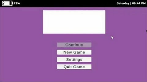 Chutney Apocalypse 2.0 Devlog 1 - Game Menu Prototype