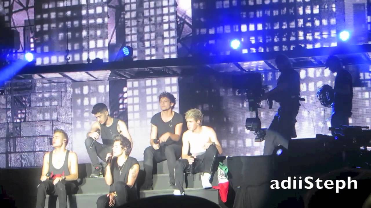 Last First Kiss - One Direction Mexico 09 Junio