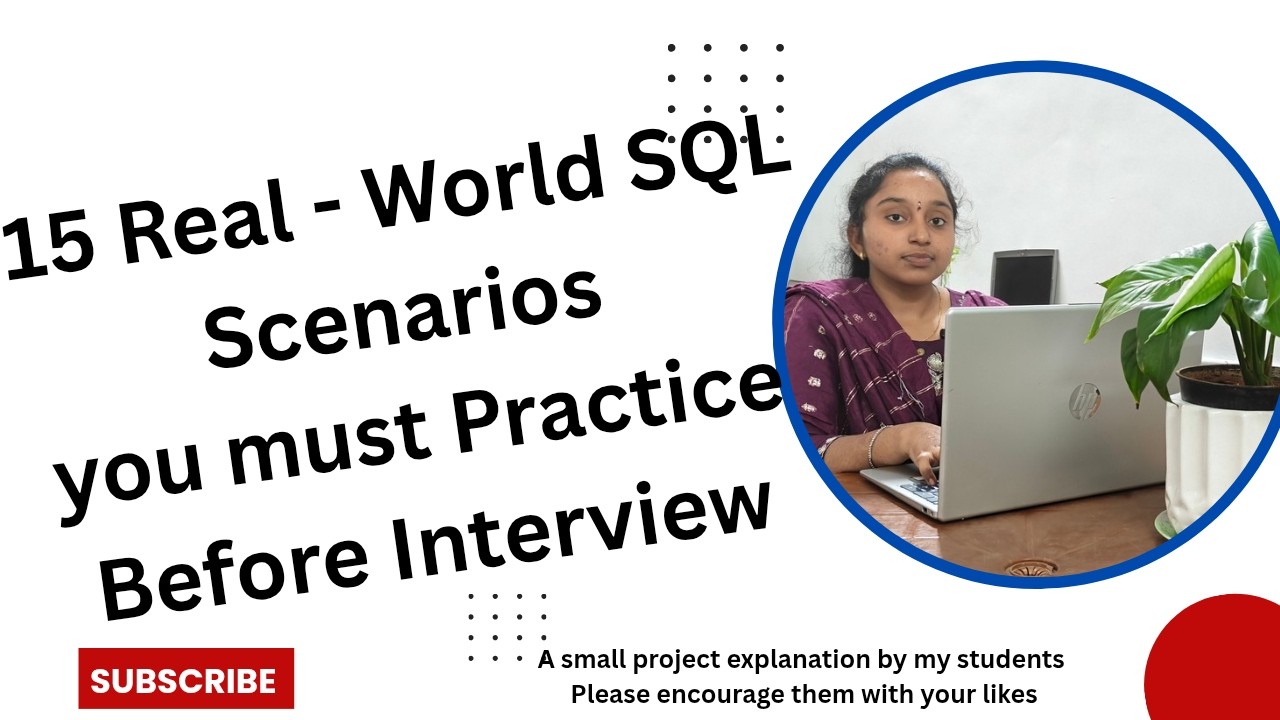 PRACTICAL SQL CHALLENGES | SOLVING SQL QUERIES WITH REAL TIME USE CASES ...