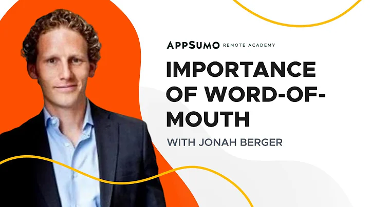 Why Word of Mouth Is So Important In Marketing | Jonah Berger