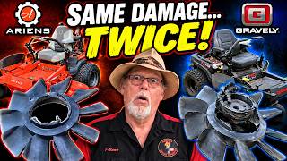 Ariens Hydro Belt Came Off and DESTROYED the Fan — Gravely Did It Too!