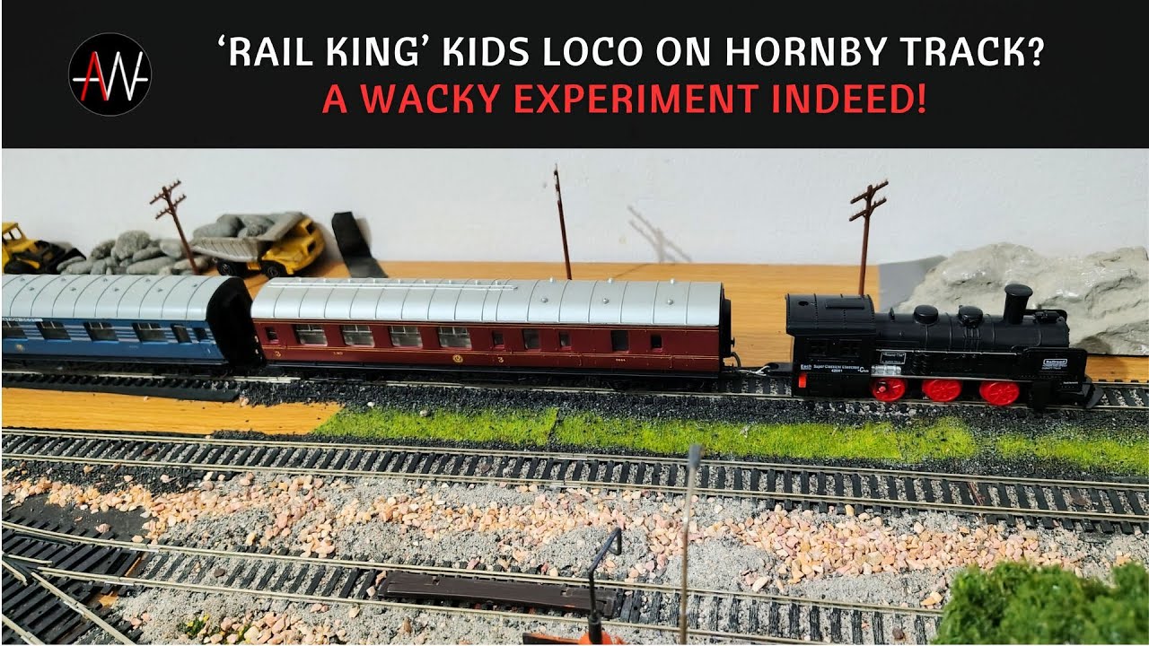 ДЕТСКАЯ ИГРУШКА RAIL KING НА ПУТИ HORNBY? Давайте узнаем!