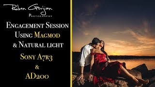Engagement Session with Magmod & Natural light