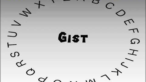 How to Say or Pronounce Gist