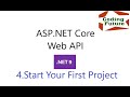 4 Start Your First Asp.Net Core Web Api Project شرح بالعربي