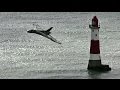 🇬🇧 Vulcan XH558 Beachy Head Cliffs Flypasts at Eastbourne Airshow 2015