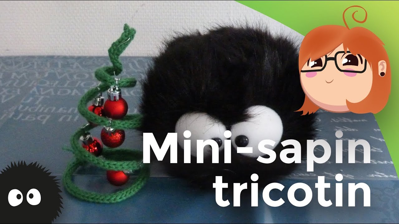 mini sapin au tricotin