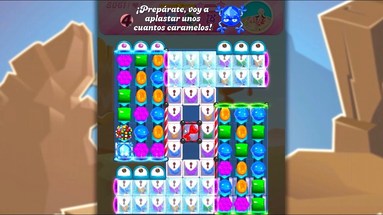 Candy Crush Saga Level 8061 - YouTube