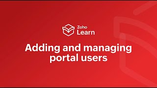 Adding and Managing Portal Users