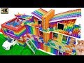 DIY - Build Most Beautiful Villa Swimming Pool From Magnetic Balls
(Satisfying) | Magnet Satisfying