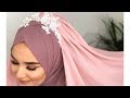 Princess Hijab Style I Occasional I Nisan Kina Dügün Mezuniyet Türban Tasarimi Modeli