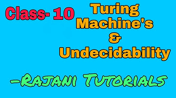 Formal Languages and Automata Theory | Flat |Turing Machine