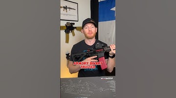 AR15 Binary Trigger?(DOUBLE-TAP)😱 #shorts