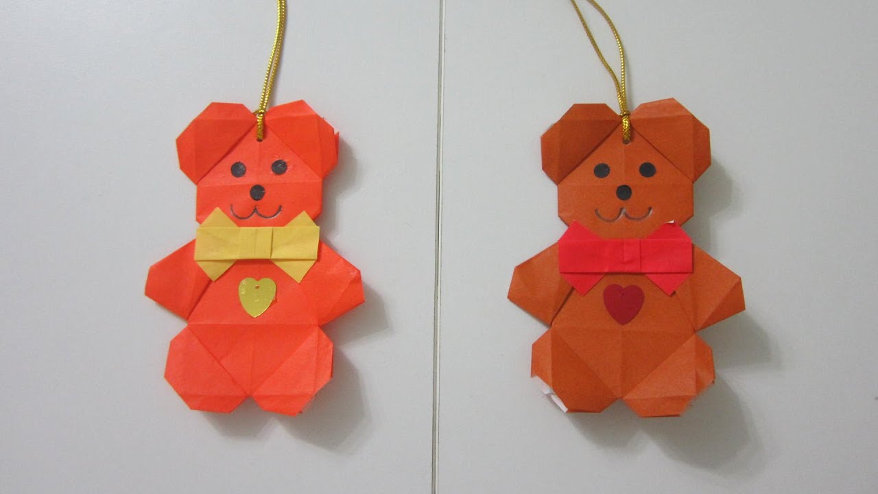 Tutorial How To Make A Teddy Bear Gift Tag