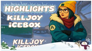 "Valorant Killjoy Highlights | ICEBOX Haritası Gameplay & Clutch Moments"