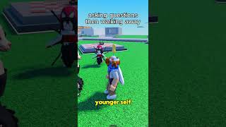 asking questions then walking away #roblox #funny #troll #trolling #memes