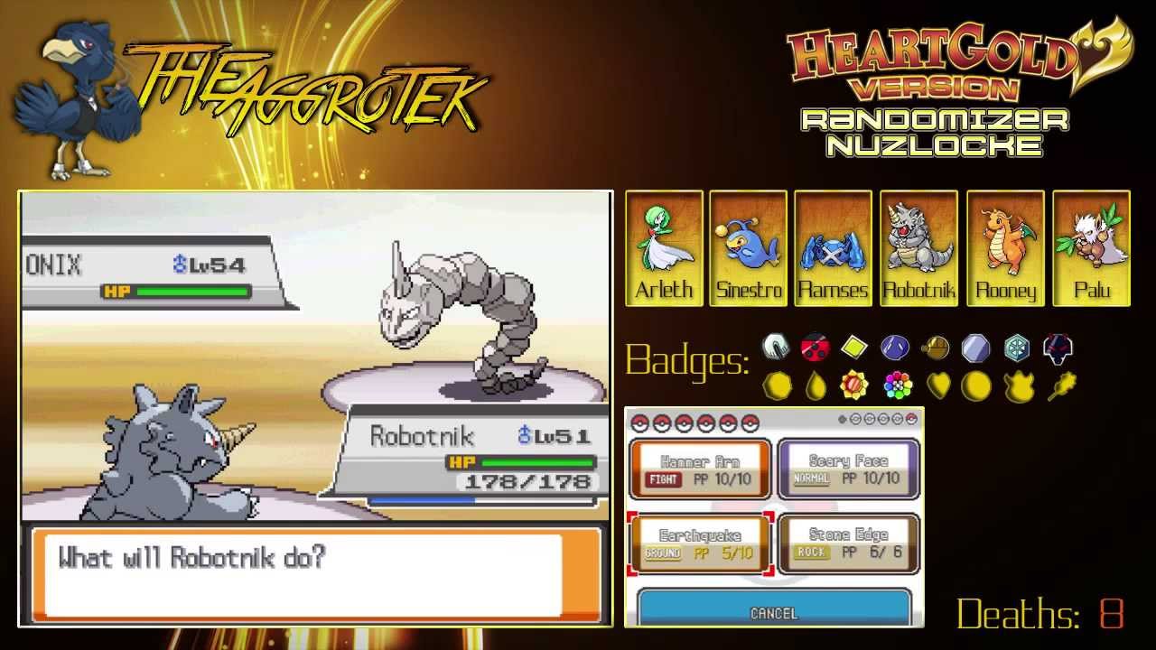 HeartGold Randomizer Nuzlocke - 37: Brockin' Out.