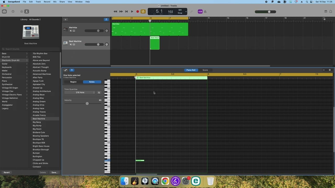 Creating Minimalist Hip Hop Opening 9 bars