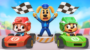 Cardboard Car Adventure | Fun Story | Cars for Kids | Cartoon | Sheriff Labrador