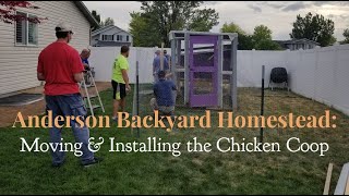 Moving the chicken coop YouTube