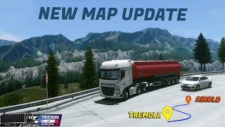 NEW MAP UPDATE 0.44.8 | Gotthard Pass ( Tremola - Airolo ) in Truckers of Europe 3