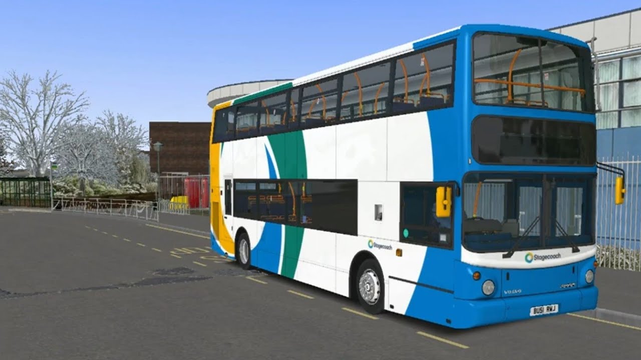 OMSI 2 | Gainsborough Phase 2 | ALX400 Volvo B7TL (V3D) (Badger Voith Mod) | Route 101