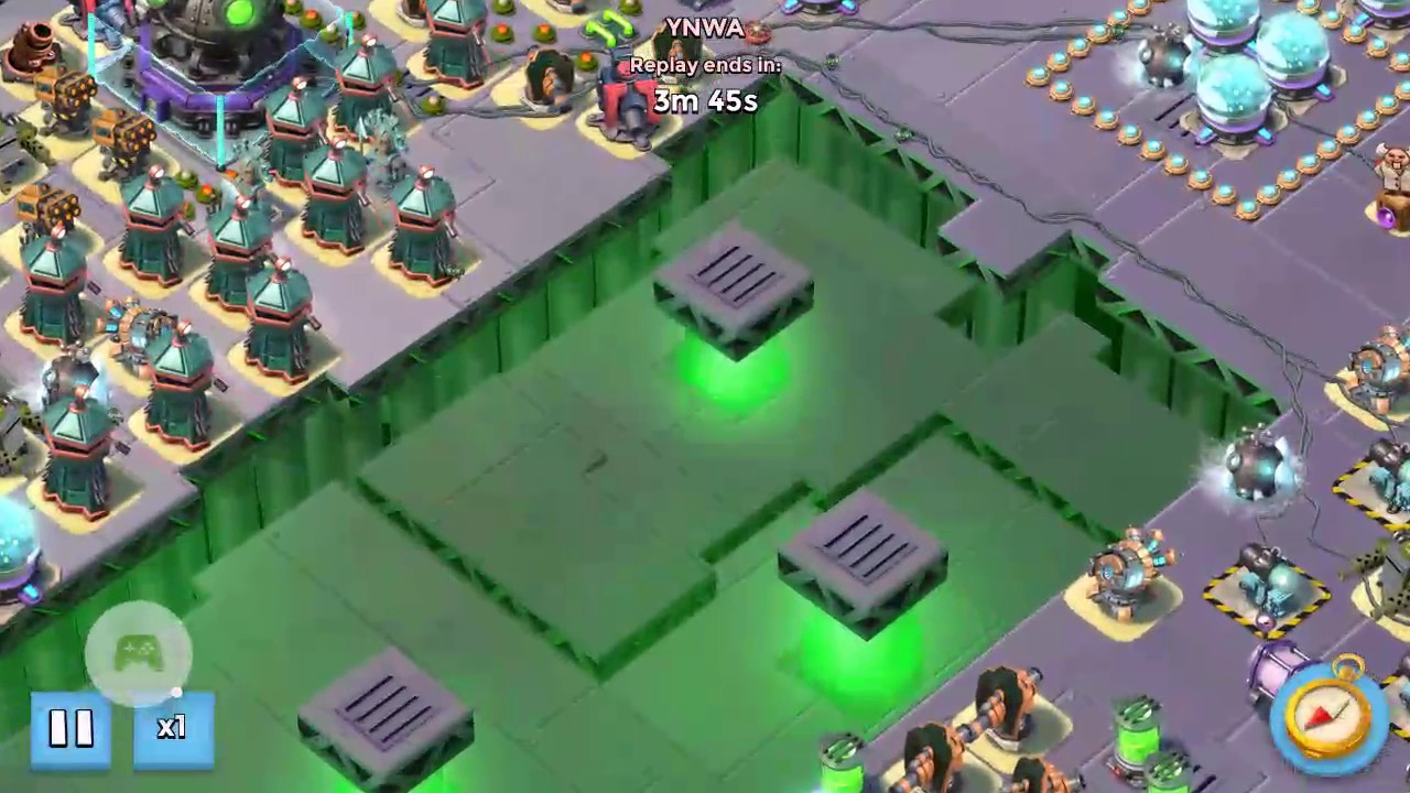 Boom Beach Mega Crab Stage 18 Unboosted TMeds January 27th/2017