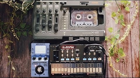 Lo-Fi Drone Jam | Volca FM | ZOOM MS-70CDR | FOSTEX X-12 | Experimental | Ambient | Cassette Music