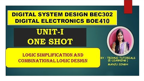 Digital electronics | Unit 1 One shot | BOE410 | BEC302| DSD ONE SHOT | Unit 1| Digital system