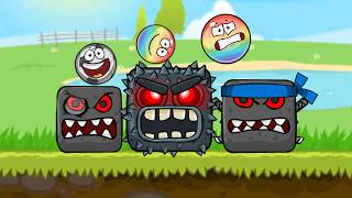 Rainbow Ball Vs Soccer Ball Fight All Boss screenshot 1